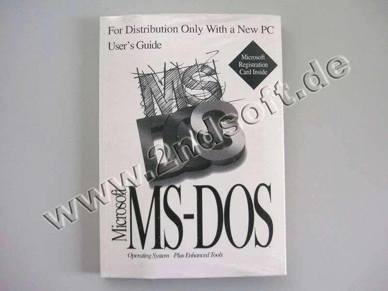 MS-DOS 6.22, versión completa, inglés - nuevo - Imagen 1 de 1