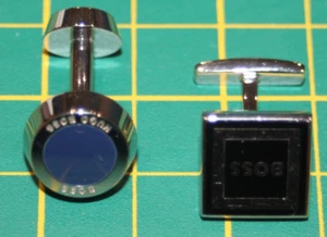 HUGO BOSS MIXED PAIR OF CUFFLINKS  #429 - Picture 1 of 8
