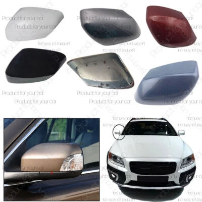 Side Rearview Mirror Cover Cap For For Volvo XC90 2007-2014 For XC70 2008-2012 - Image 1 of 4