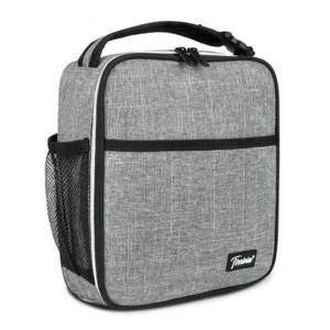 Bolso de almuerzo aislado portátil para almuerzo caja de almuerzo térmica enfriador para mujeres hombres - Imagen 1 de 8