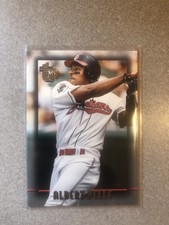 1995 Topps Embossed #125 Albert Belle Cleveland Indians
