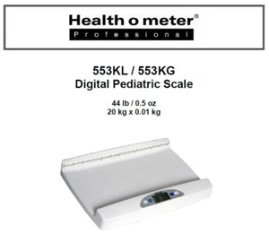 HEALTH-O-METER HEALTHOMETER 553KL NEONATAL PÄDIATRIC SÄUGLING BABY TRAGBARE WAAGE - Bild 1 von 4