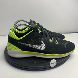 Nike Free 5.0 TR Fit 5 Womens Size 8.5 718932-005 Black Training Shoes - Picture 1 of 8