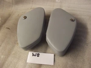 AJS G3 G80 M16 M18 M20 KIDNEY SHAPED TOOL BOXES PAIR LEFT RIGHT ALSO TWINS W8 - Picture 1 of 3