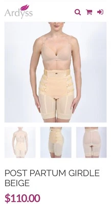 Ardyss Post Partum Girdle Sizes S-XXL Beige Color - Image 1 of 4