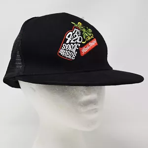 Cappello Snapback Red Stripe Cap Its 420 Somewhere Jamaica Beer Mesh Unisex Nero - Foto 1 di 8