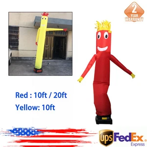 10ft/20ft Air Inflatable Wind Dancer, Dancing Sky Puppet, Tube Man Advertising - Picture 1 of 35