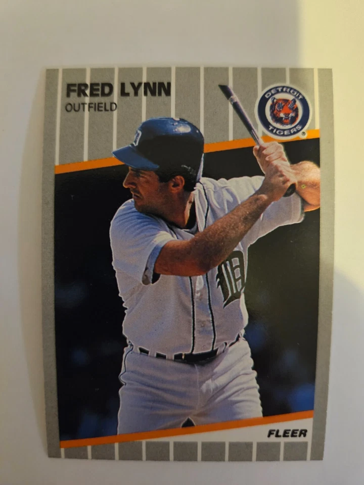 1989 FLEER FRED LYNN #138 NM - Image 1 of 1