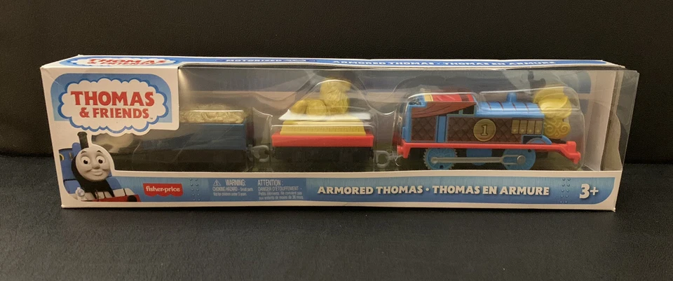 Thomas & Friends Fisher- Trackmaster Armored Motorized Train Assortment