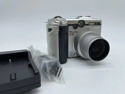 Canon Powershot G6 Digitalkamera Silber -Vom Händler- Kamera 7.1MP - Bild 1 von 4