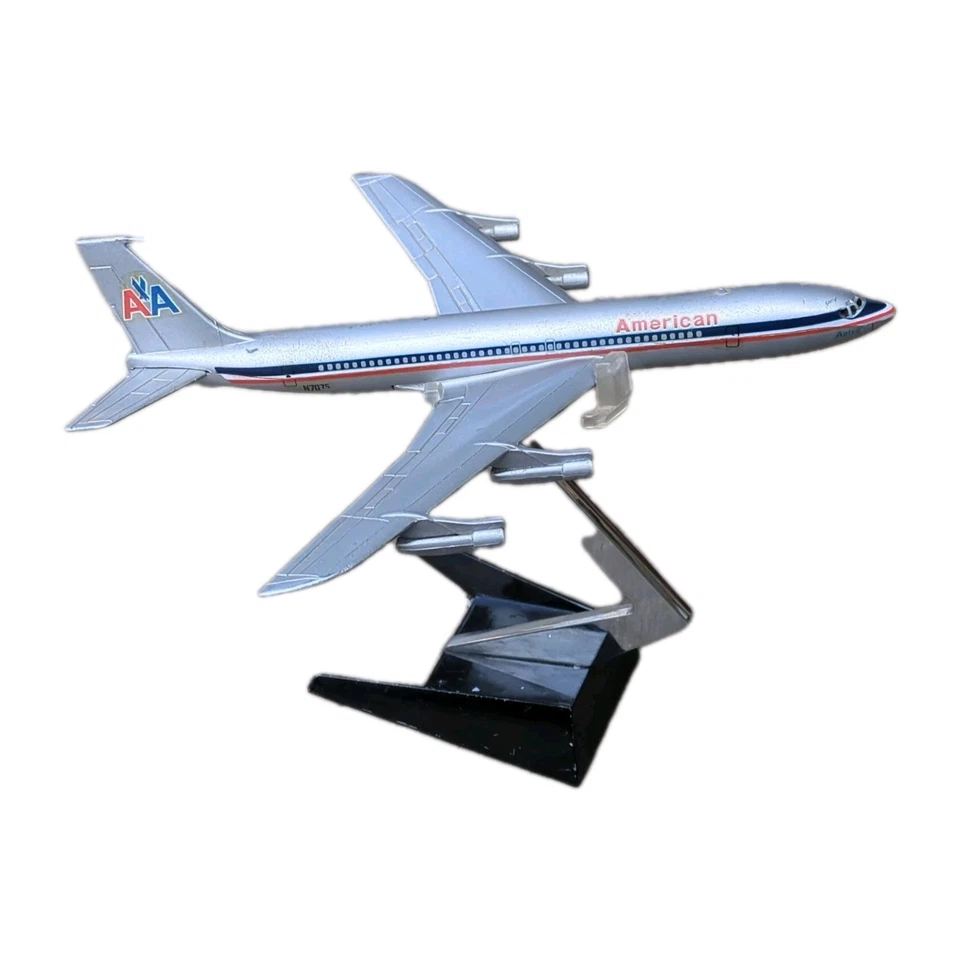 Aero Mini Japan Diecast American Boeing 707 Passenger Jet Liner Model Vintage - Image 1 of 4