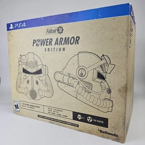 PlayStation 4: Fallout 76 Power Armor Edition, T-51 1:1 Helmet & More, CIB *READ - Picture 1 of 15