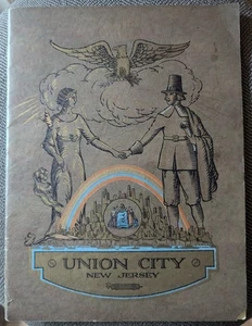 1925 Union City West Hoboken Union Hill NJ Werbebuch - Bild 1 von 10