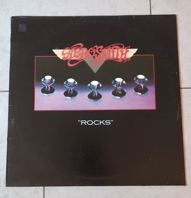 Aerosmith   Rocks  Vinyl LP Schallplatte  Europe 1976  Textured Sleeve OIS EX/EX - Image 1 of 4