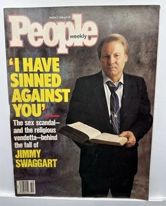 People Magazine March 7 1988 Jimmy Swaggart - Picture 1 of 1