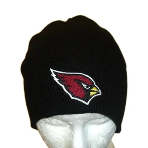 Arizona Cardinals Hombres Adultos Color Negro Gorro Invierno Sombrero Gorra Nuevo NFL - Imagen 1 de 2
