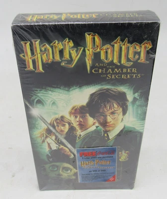 SEALED Harry Potter And The Chamber Of Secrets VHS Sealed FAST SHIPPING - Image 1 of 4