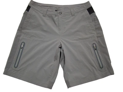 Pantalones Cortos REI Performance Mujer Talla 4 Escalada Senderismo Carga Elastizados Grises Foto 1 de 4