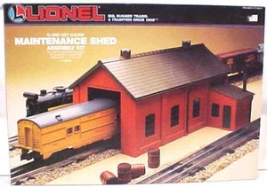Lionel 6-12906 O and O27 Scale Maintenance Shed Plastic Building Kit EX/Box - Picture 1 of 4