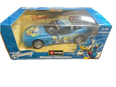 COLECCIÓN BURAGO DISNEY DONALD DUCK C5 CORBETA ESCALA 1:18 COMO NUEVA EN CAJA Foto 1 de 4