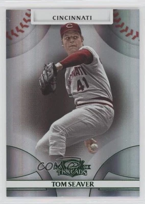 2008 Donruss Threads Green Century Proof /250 Tom Seaver #19 HOF - Image 1 of 2