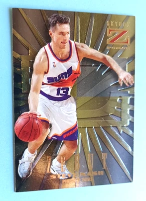 1996-97 SKYBOX Z FORCE STEVE NASH #12 ZEBUT INSERT PHOENIX SUNS - Image 1 of 3