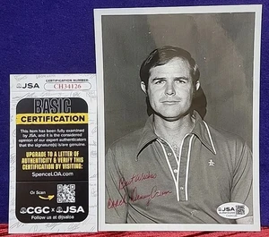 NCAA Louisville Coach Deny Crum Autogramm Auto versengt früh seltenes Bild JSA COA - Bild 1 von 9