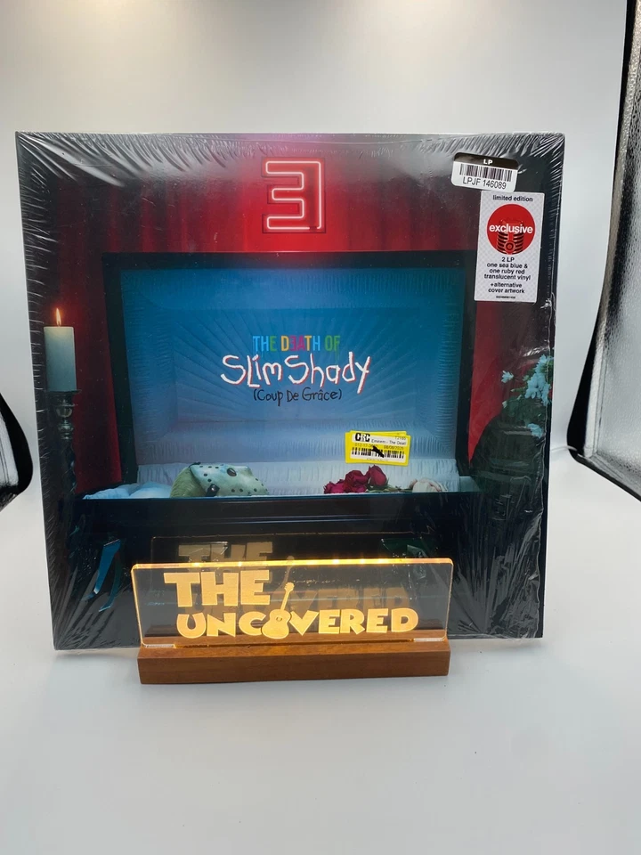 Eminem The Death Of Slim Shady Coup De Grace Blue & Ruby Colored Vinyl 2XLP - Image 1 of 1