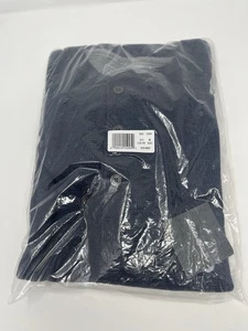 Eddie Bauer Herren Thermo Henley Hemd Größe Medium Tall Meliert Marineblau Neu mit Etikett - Bild 1 von 6