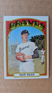 1972 Topps RON REED Card #787 ATLANTA BRAVES - Picture 1 of 2
