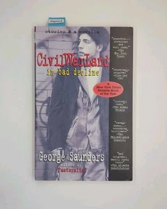 Signed! CivilWarLand in Bad Decline by George Saunders (1997, Riverhead) - Picture 1 of 4