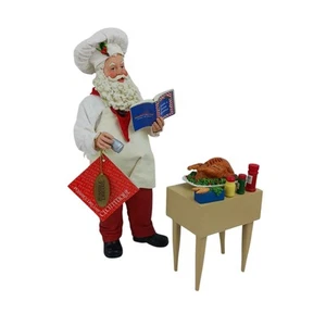 Clothtique Possible Dreams " Seasoned Greetings" Santa Turkey - Picture 1 of 13