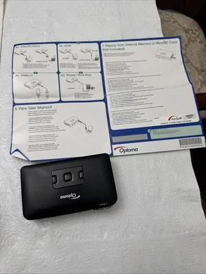 Optoma Pico PK301 Pocket Projector AV USB, WVGA, DLP, HDMI - Image 1 of 4