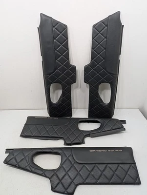 2000 2001 GMC Jimmy BLACK DIAMOND EDITION LOGO Door Panel Top Trim- Lot of 4 - Image 1 of 4