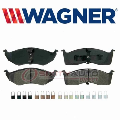Wagner Brake Front Disc Brake Pad Set for 1996-2000 Chrysler Grand Voyager - jv - Image 1 of 4