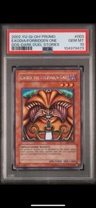 YGO Dark Duel Stories Exodia The Forbidden One DDS-003 PSA 10 GEM MINT POP 133! - Picture 1 of 1