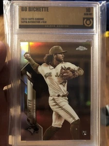 Bo Bichette 2020 Topps Chrome Sepia Refractor RC #150 Golden Grading 10 - Bild 1 von 1