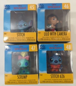 4 Funko Mystery Minis Lilo And Stitch - 45 46, 47, & 48 - Picture 1 of 6
