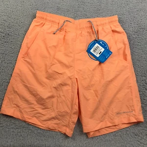 Columbia Backcast III Water Shorts Mens S Orange 8" Lined PFG Performance NEW - Picture 1 of 9