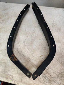 1992-97 Ford F150 F250 F350 Bronco Front Bumper Filler Trim, Left & Right, OEM - Picture 1 of 15