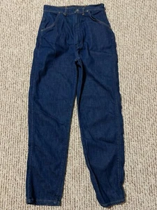 Vintage Wrangler  Denim Jeans Child Girl Size 14 Made In USA - Picture 1 of 5