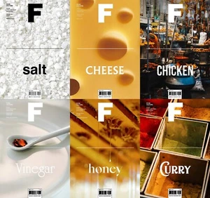 Magazine F - Food Documentary Eng Ver. (Salt Cheese Chicken Vinegar Honey Curry) - Picture 1 of 13