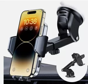 360° Universal Mount Holder Car Stand Windshield For Mobile Cell Phone GPS - Picture 1 of 20