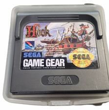 SEGA GAME GEAR "HOOK" 1992 Video Game w/ Clear Case - HTF - SEE PICTURES