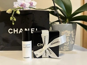 CHANEL Blue Serum Eye Serum New Rare .5 Fl Oz - Picture 1 of 3