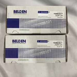 Lot Of 2 HIRSCHMANN-BELDEN Modular Industrial Patch Panel 942 082-998 Unopened - Picture 1 of 3