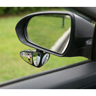 Car Left Rearview Mirror 360° Rotation Lens Wide Angle Blind Spot Convex Mirror