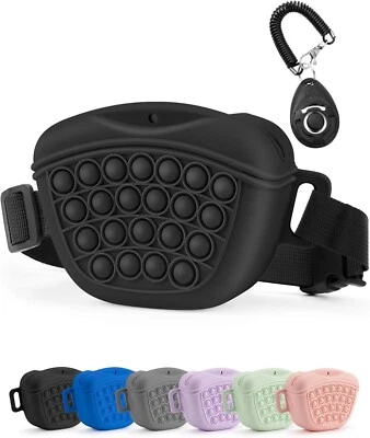 BRANDED Gobeigo Dog Treat Pouch Training Clicker 2.0-Upgrade Stronger Magnetic Closure