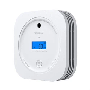 Rauch & Kohlenmonoxid CO Alarm Digital LCD Display AEGISLINK Kombination SC200 - Bild 1 von 12