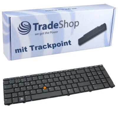 Orig Tastatur QWERTZ Deutsch mit Trackpoint für HP EliteBook 8760P 8760W 8770P - Bild 1 von 3